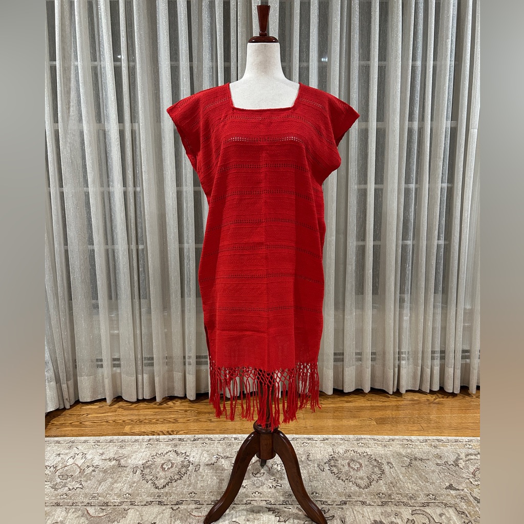 Pedal Loom Mexican Dress! Summer Dress! Huipil Style!